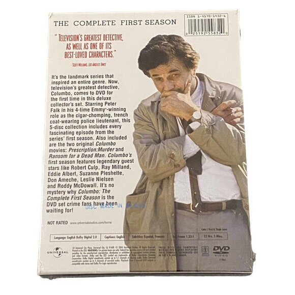 Columbo Complete First Season DVD Box Set - Picture 2 of 2